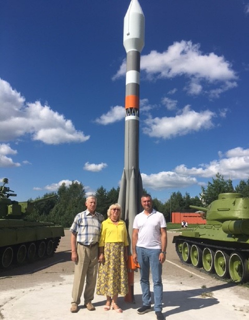 В костромском Парке Победы ремонтируют мемориал ракете Союз-2