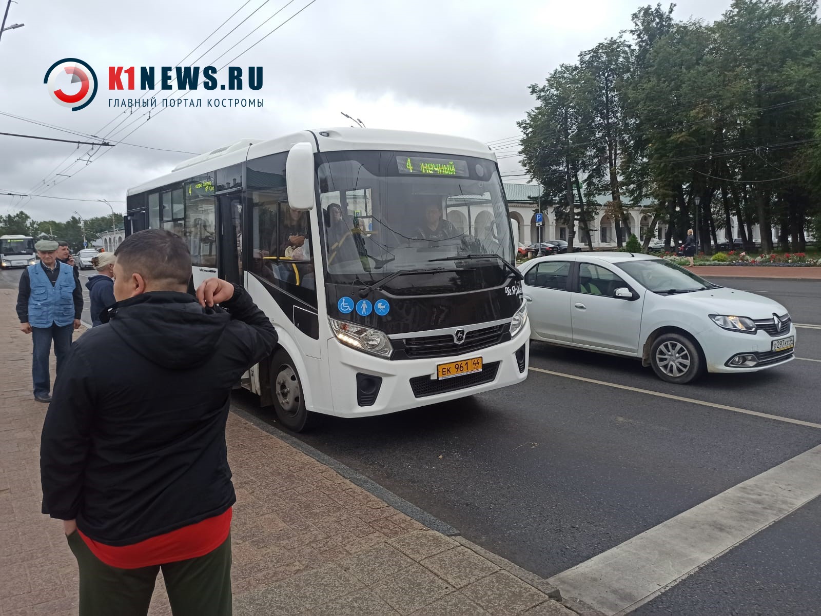 Два маршрута автобусов временно изменят схему движения в Костроме