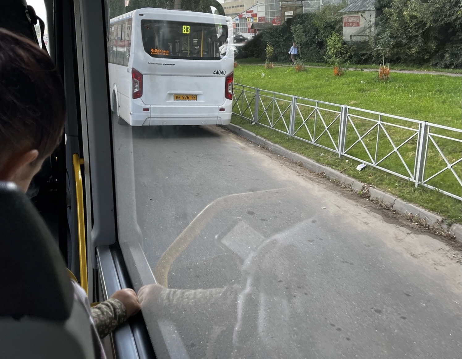 Новые автобусы заблудились в Костроме