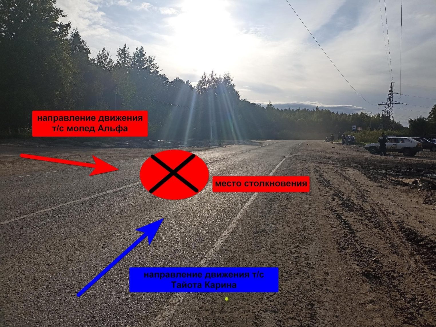Два подростка едва не погибли на костромской трассе