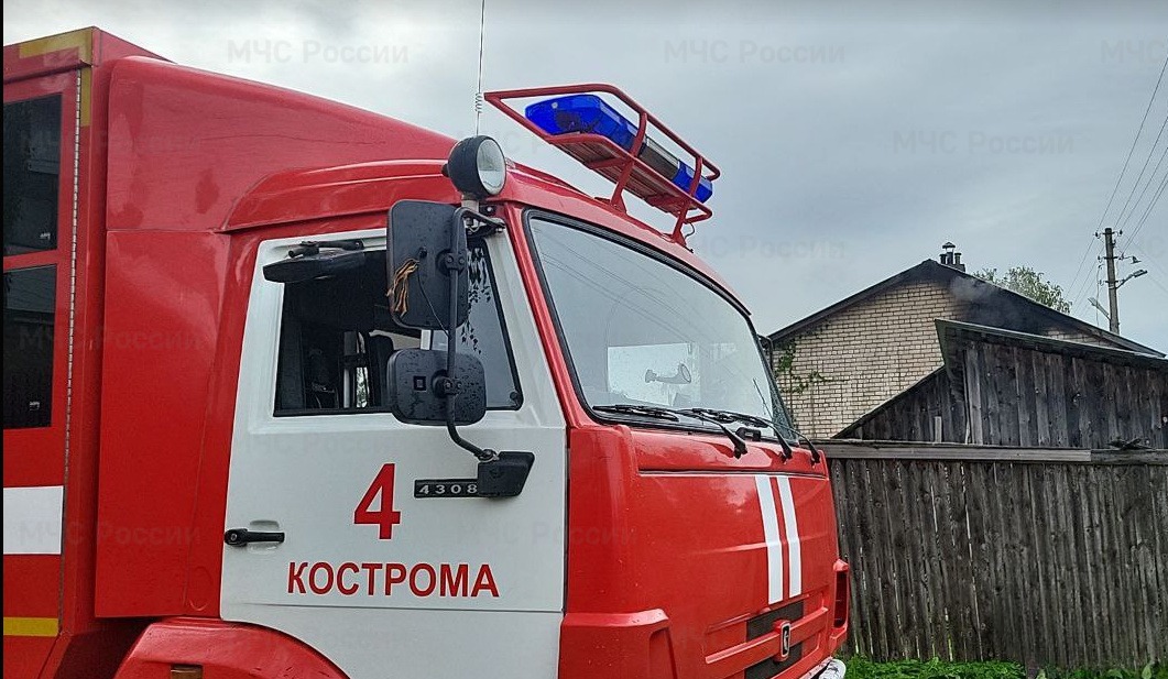 61-летний житель Костромы заживо сгорел в своём частном доме