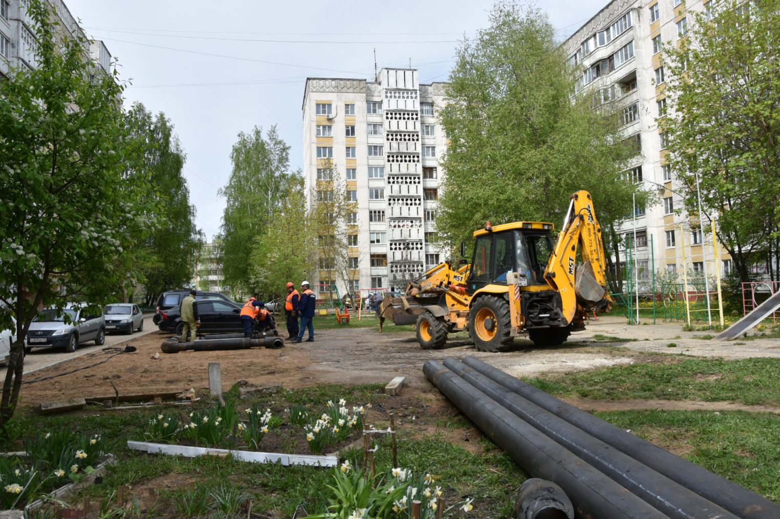 В Костроме к отопительному сезону уже поменяли более 5 км тепловых сетей