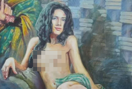 Картину с обнаженной натурой продают в Костроме за миллион рублей