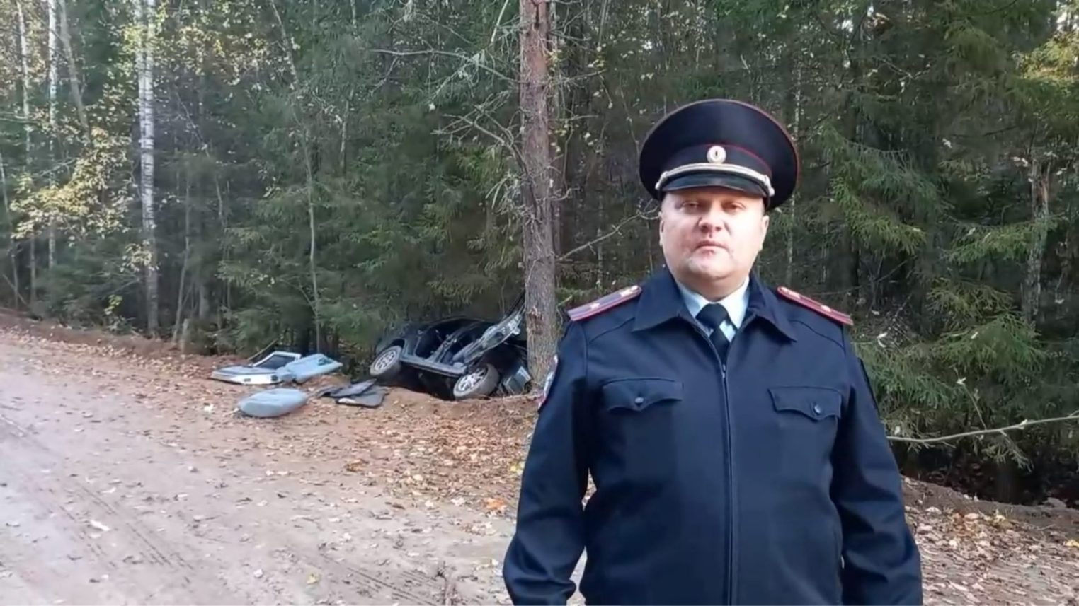 Подростки попали в жуткую аварию на костромской трассе. Видео