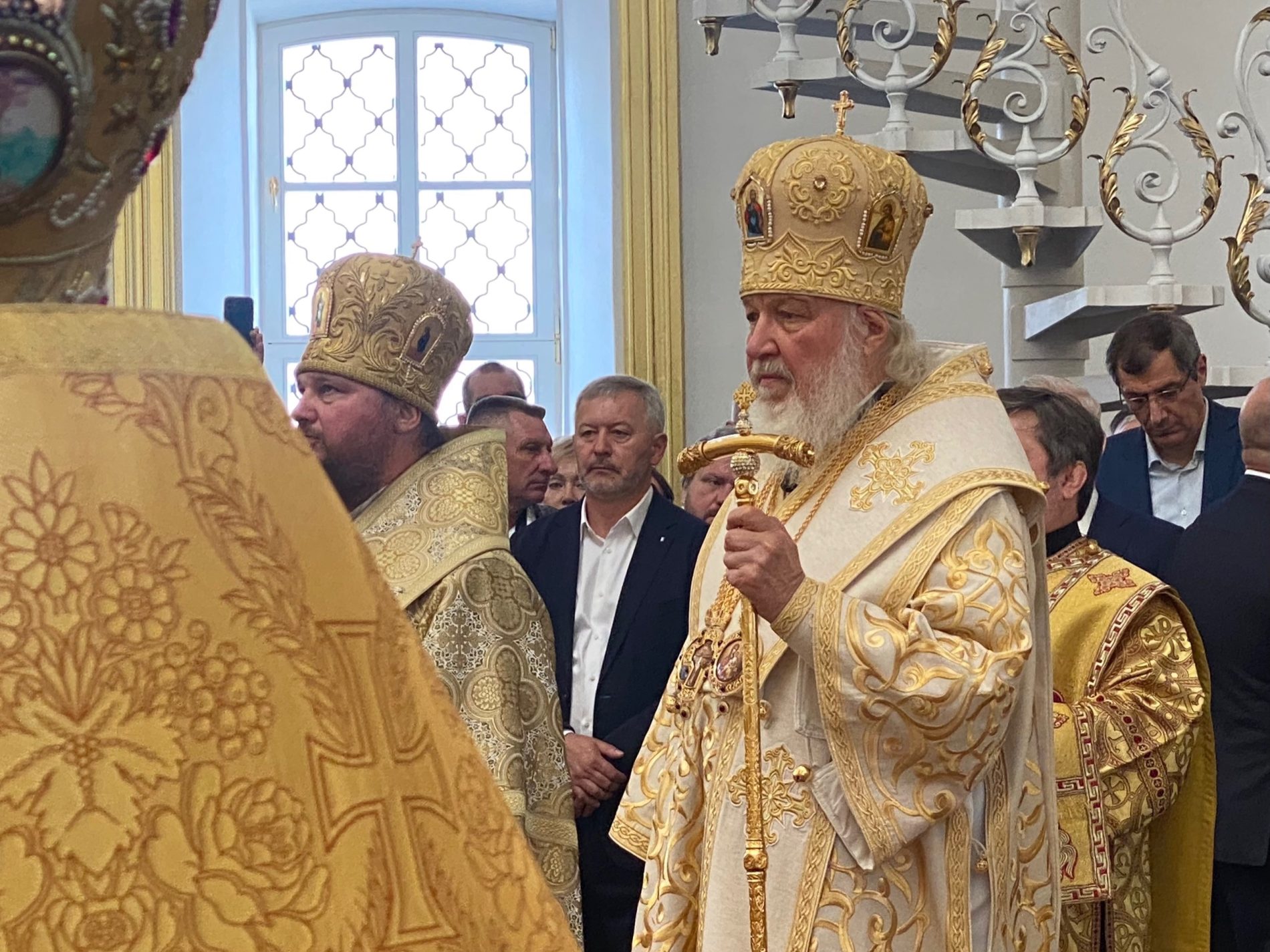 Патриарх Всея Руси Кирилл освятил возрожденный Костромской кремль