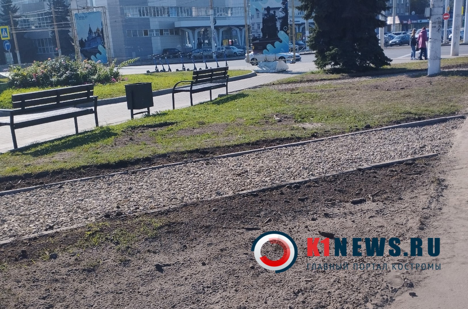 Дотоптались: в Костроме сделали дорогу для удобства пешеходов