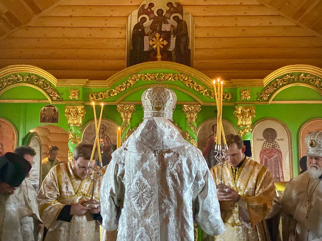 В Буйском районе освятили храм преподобного Сергия Радонежского