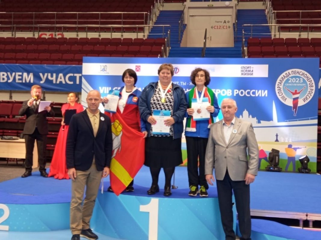 Костромичка Любовь Лебедева завоевала золото по шахматам на спартакиаде пенсионеров России