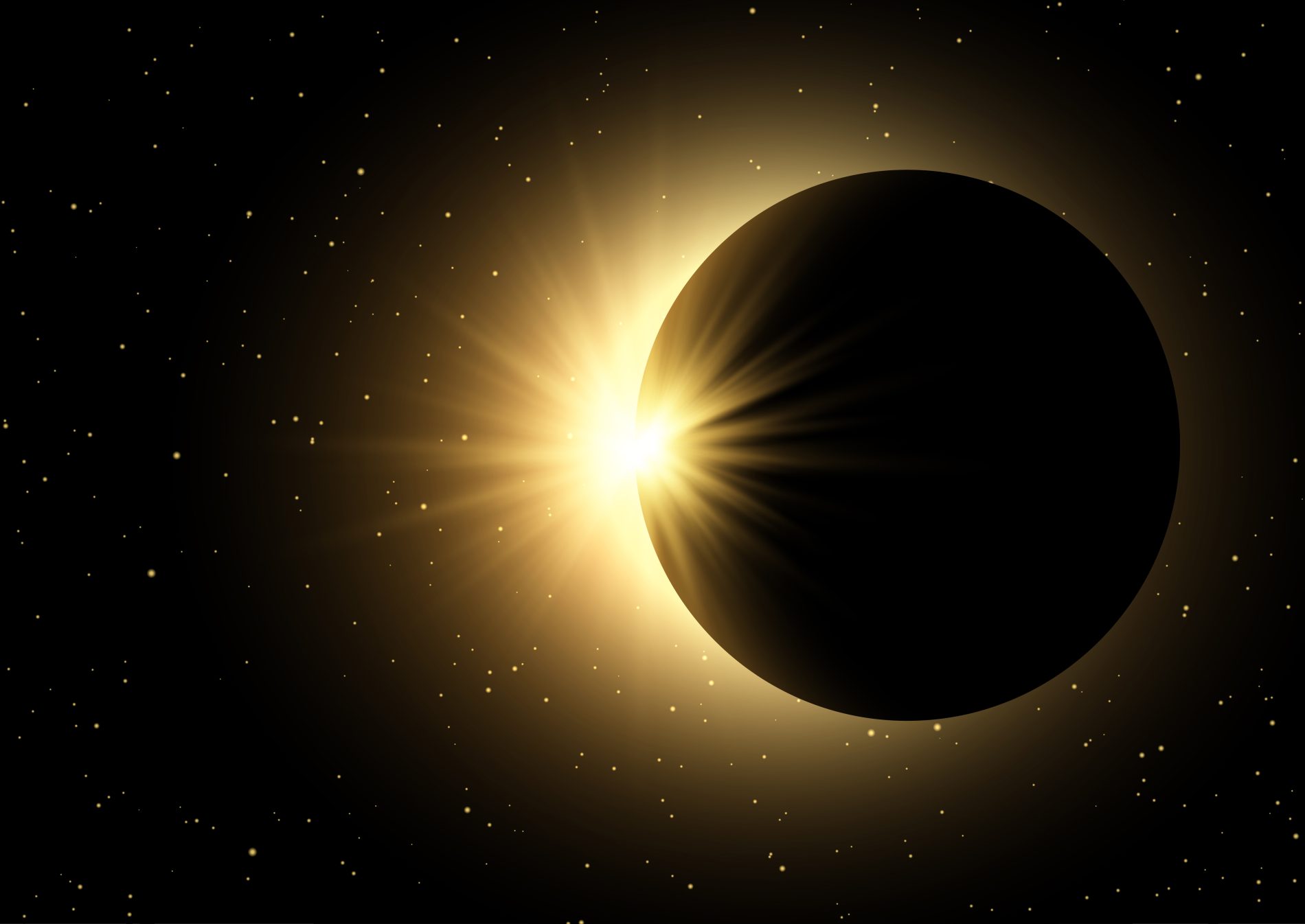 Черная луна в огненной короне: сегодня пройдет кольцеобразное солнечное затмение