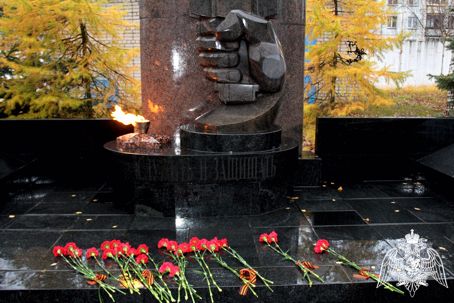 Костромские росгвардейцы почтили память погибших товарищей
