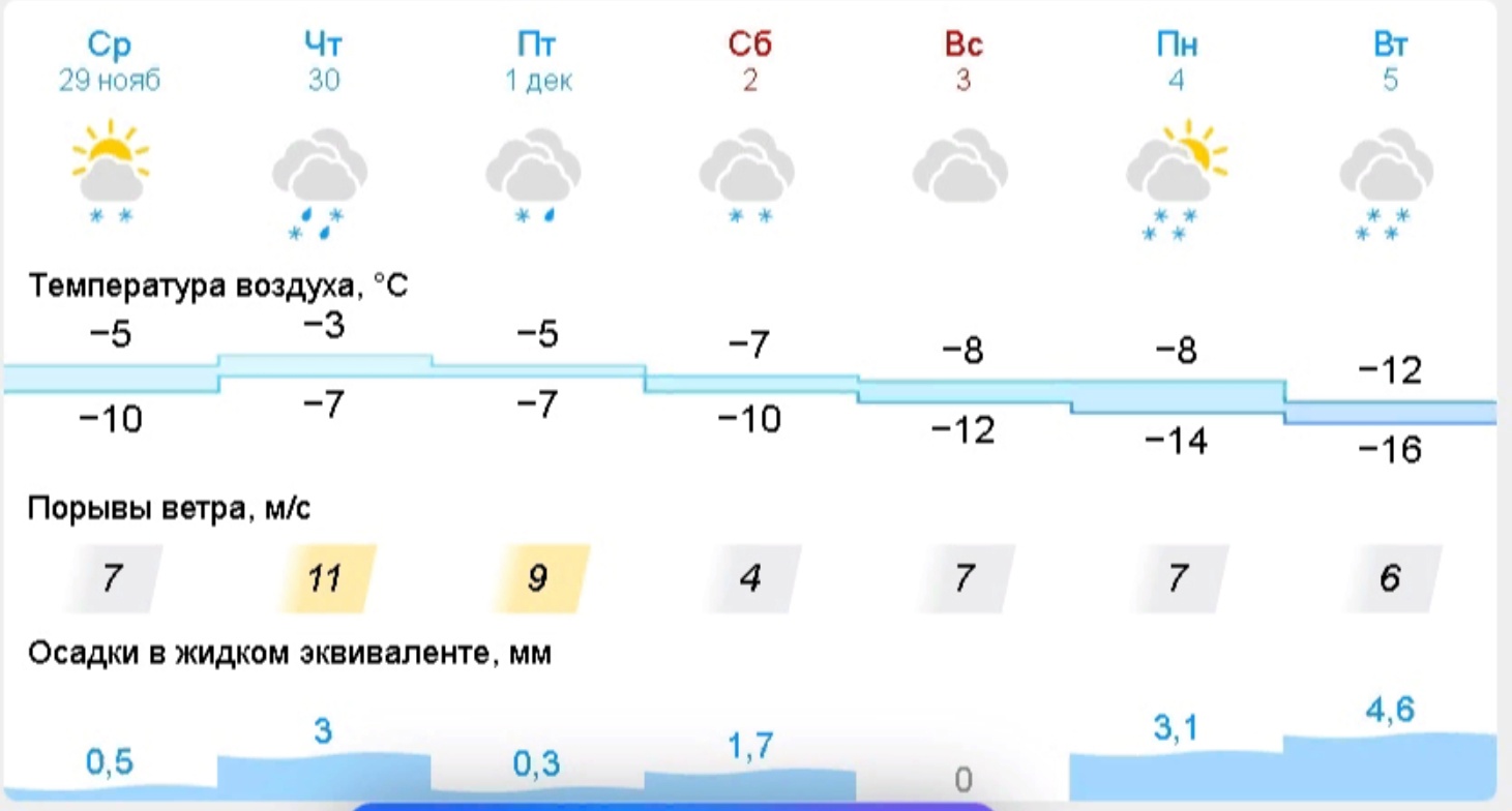 В последний день календарной осени погода сильно шокирует костромичей