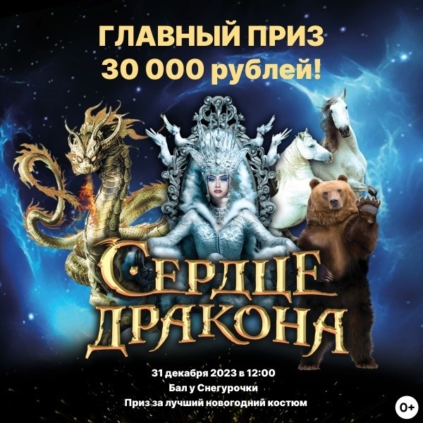 Победитель «Бала у Снегурочки» в костромском цирке получит 30 000 рублей