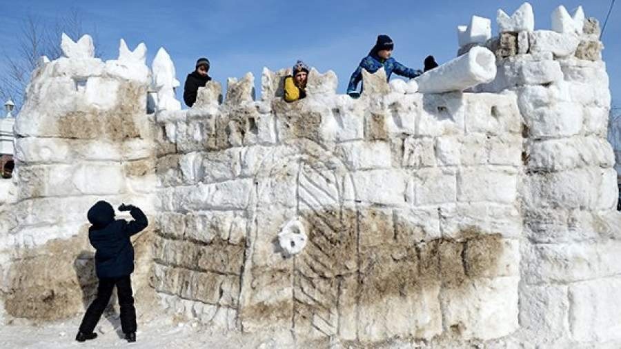 В Костроме стартовал конкурс на лучшую снежную крепость