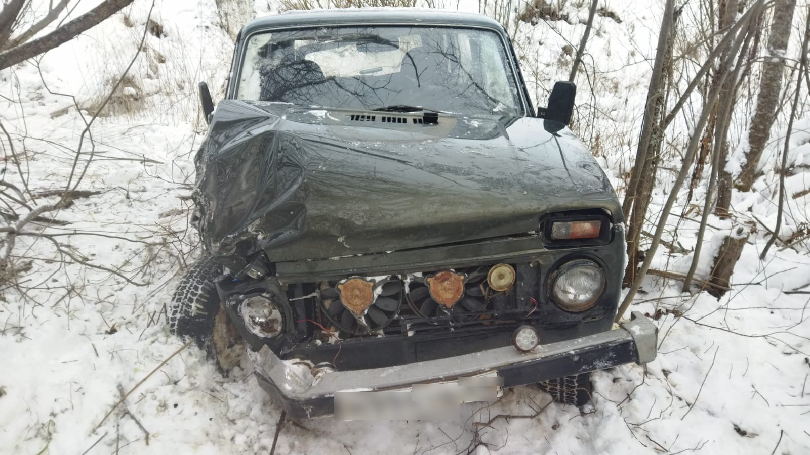 Водитель не удержался на дороге в Костромской области