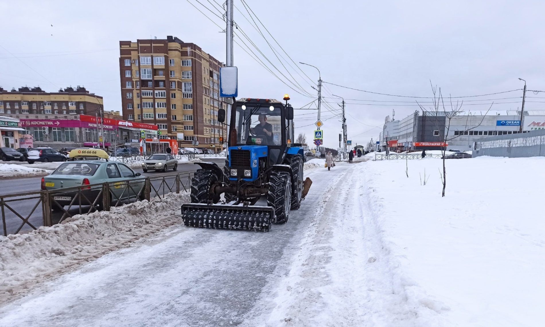 Губернатор дал костромским районам три дня на уборку снега