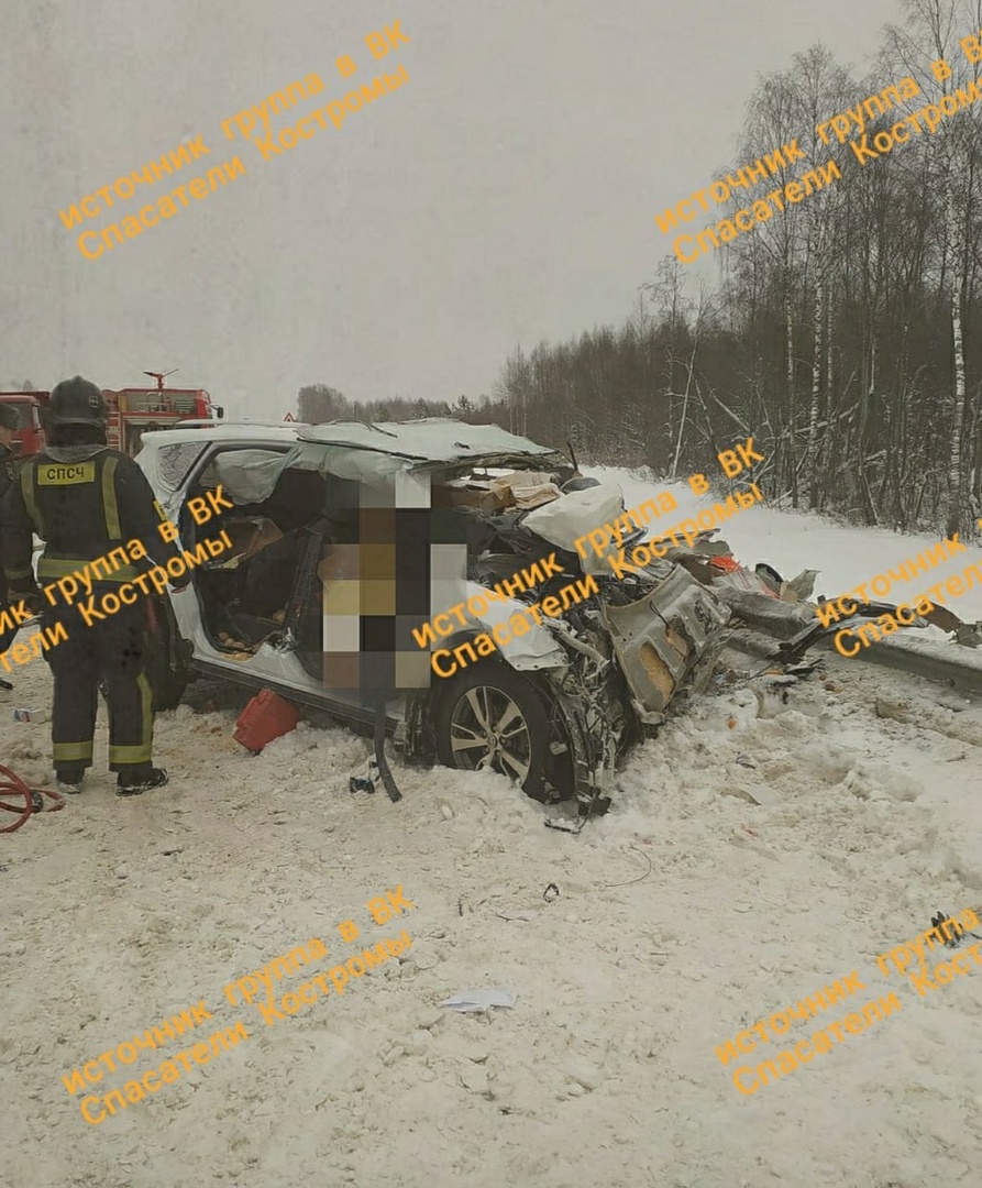 Смертельная авария произошла на трассе Кострома-Судиславль
