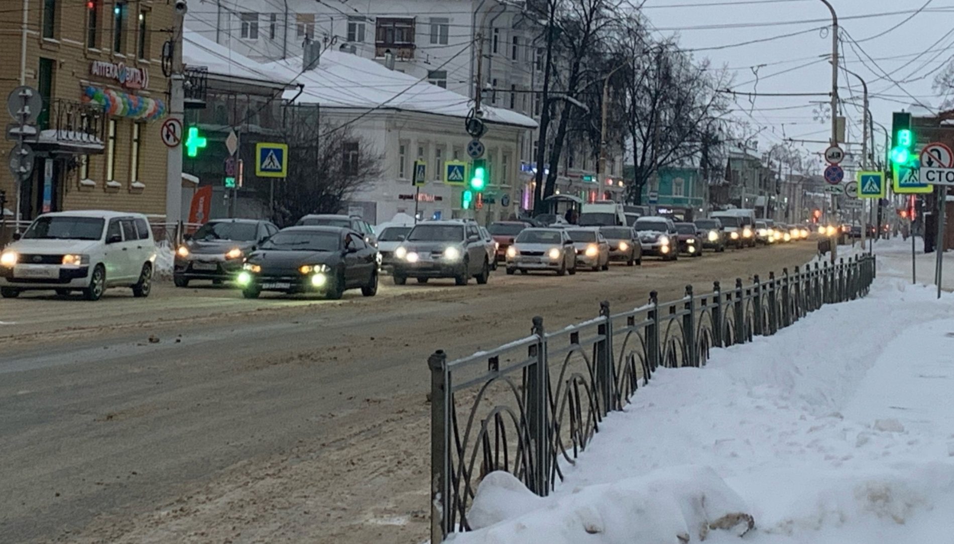 Жесть: сразу три аварии остановили всю Кострому