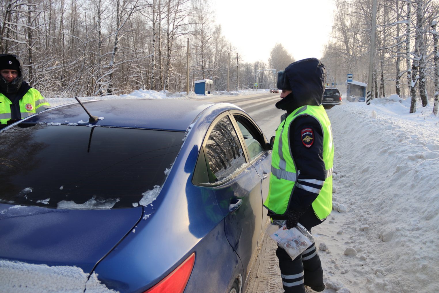 Костромские полицейские проверили безопасность перевозки детей