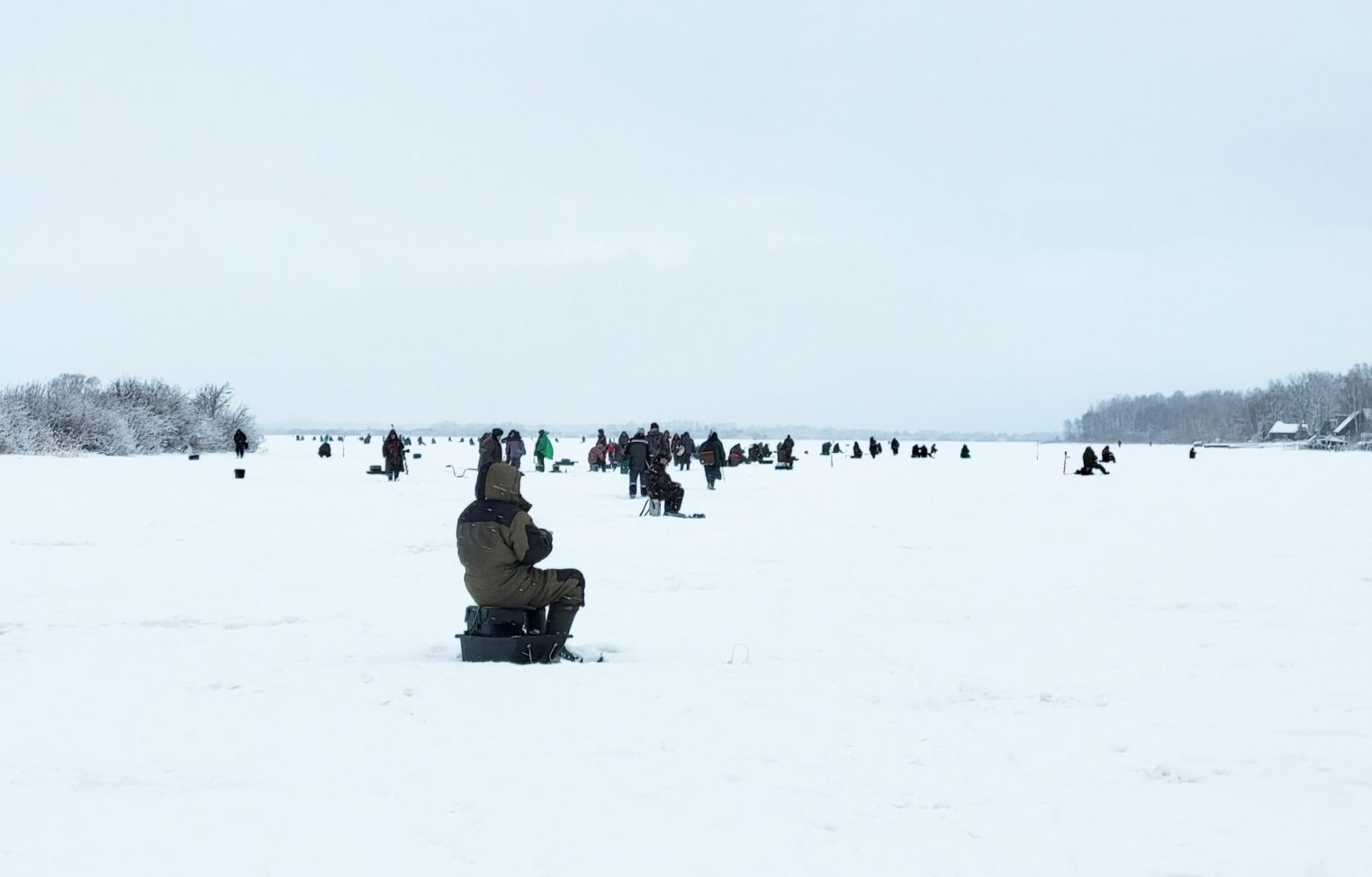 Рыбаков на Костромском море поджидают коварные участки опасного льда