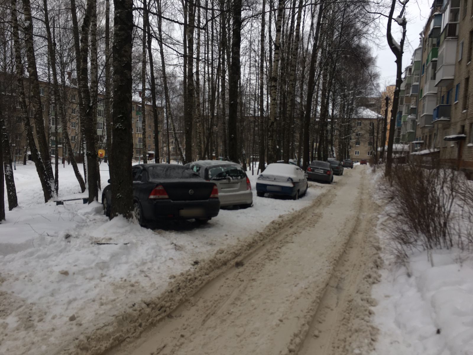 Нарушителей правил парковки во дворах Костромы выслеживает беспристрастный «Дозор»