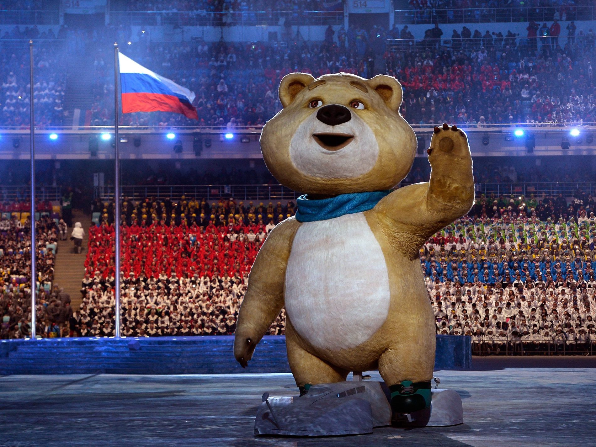 На спортивном празднике в Костроме появится олимпийский мишка