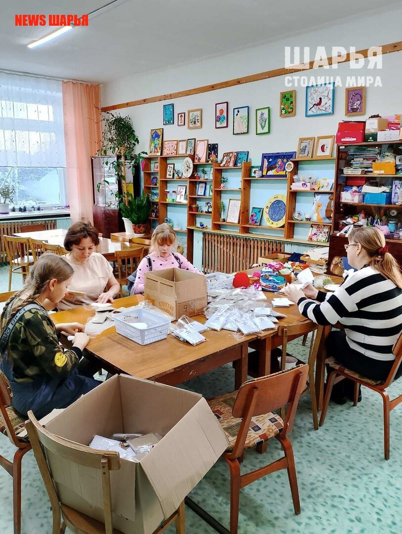 Школьники из Костромской области изготовили для бойцов СВО партию сухого душа