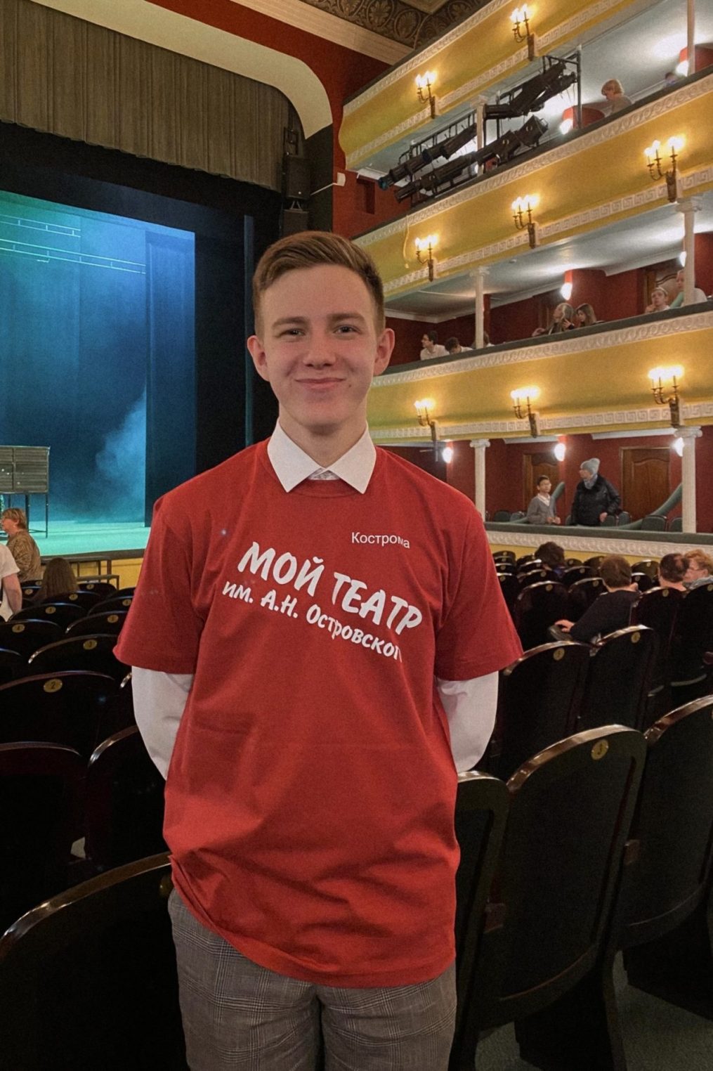 В Костромском драмтеатре впервые в истории появились волонтеры