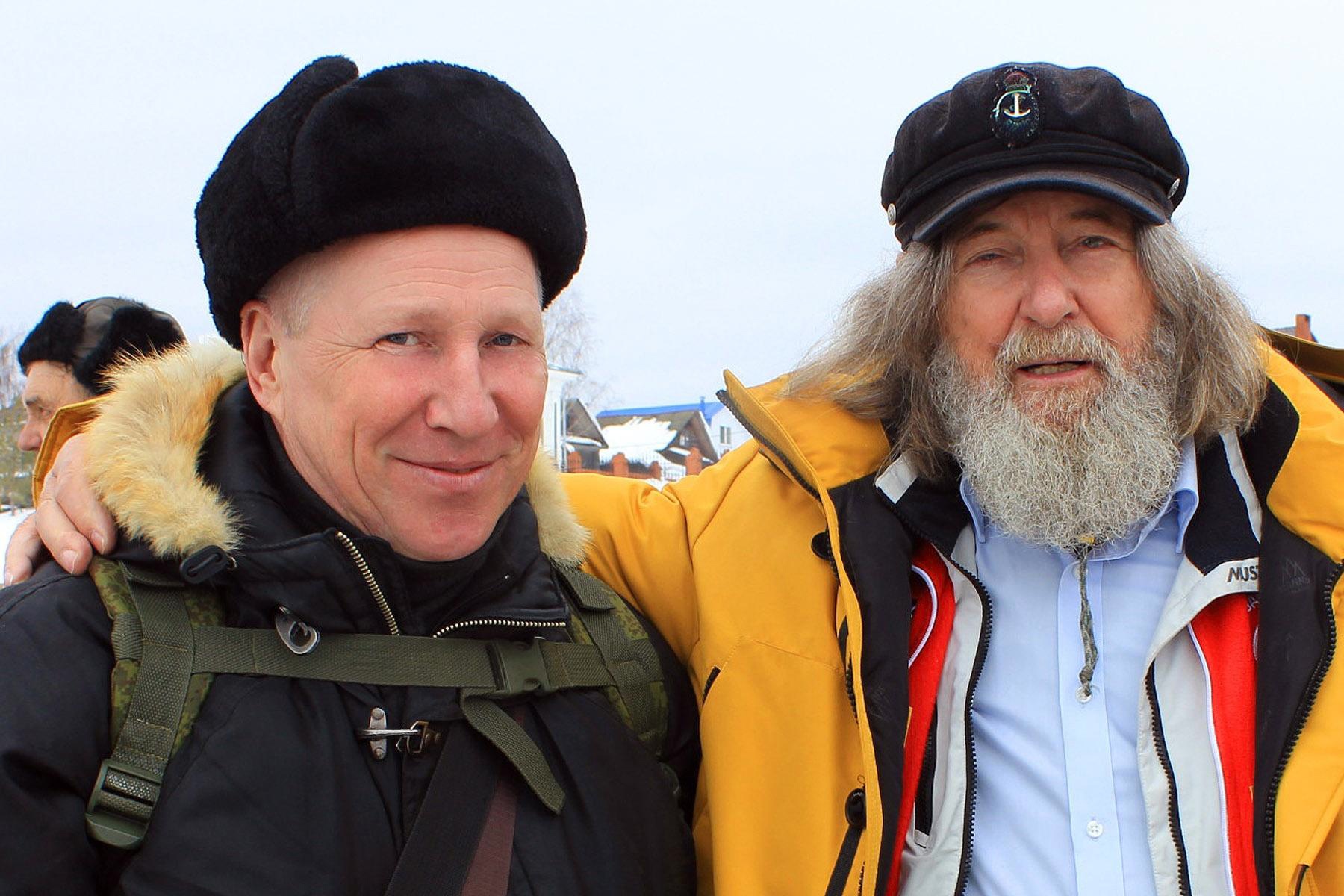 На «Чкаловской рыбалке» костромичи встретились с путешественником Федором Конюховым
