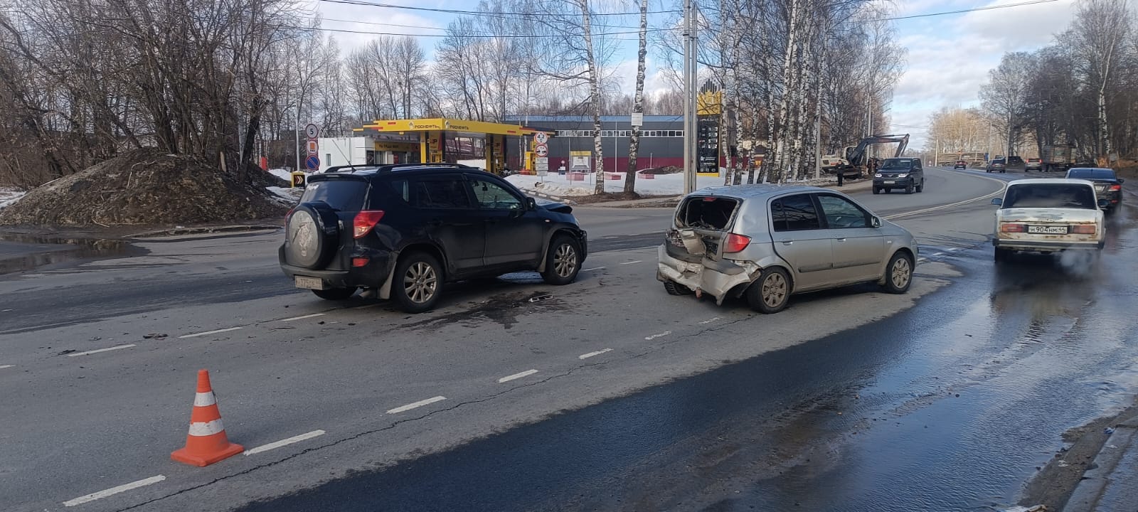 7-летний ребенок попал в дорожную аварию в Костроме
