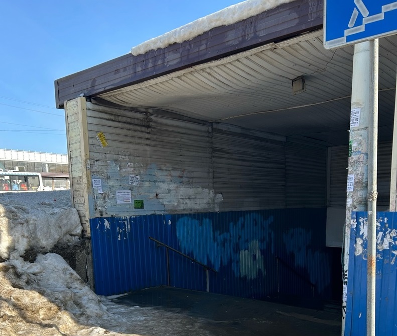 Костромичам не дает покоя подземный переход у бывшего автовокзала
