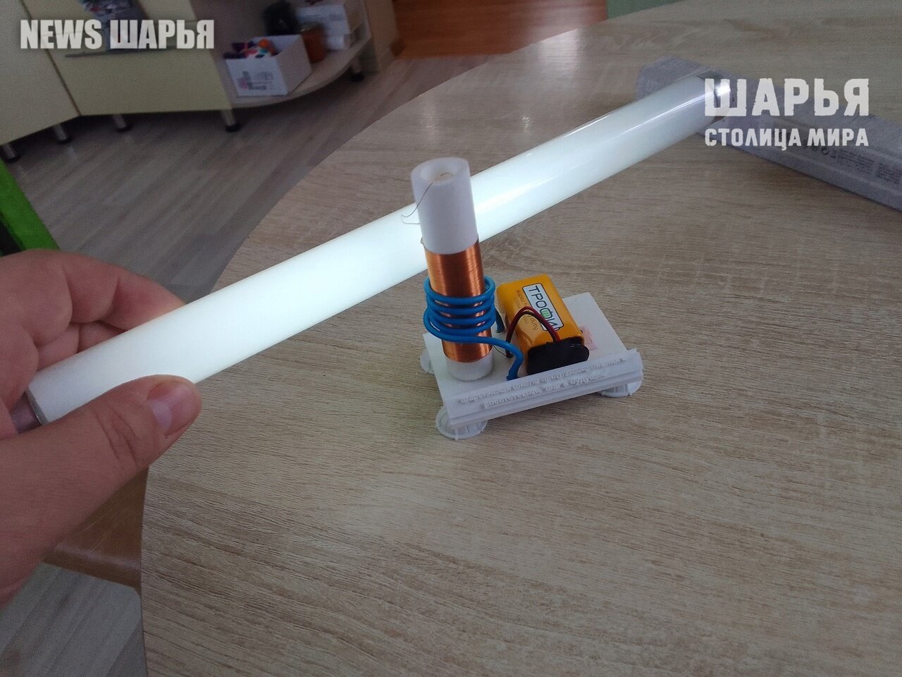 Костромской школьник собрал уникальный генератор высокой частоты