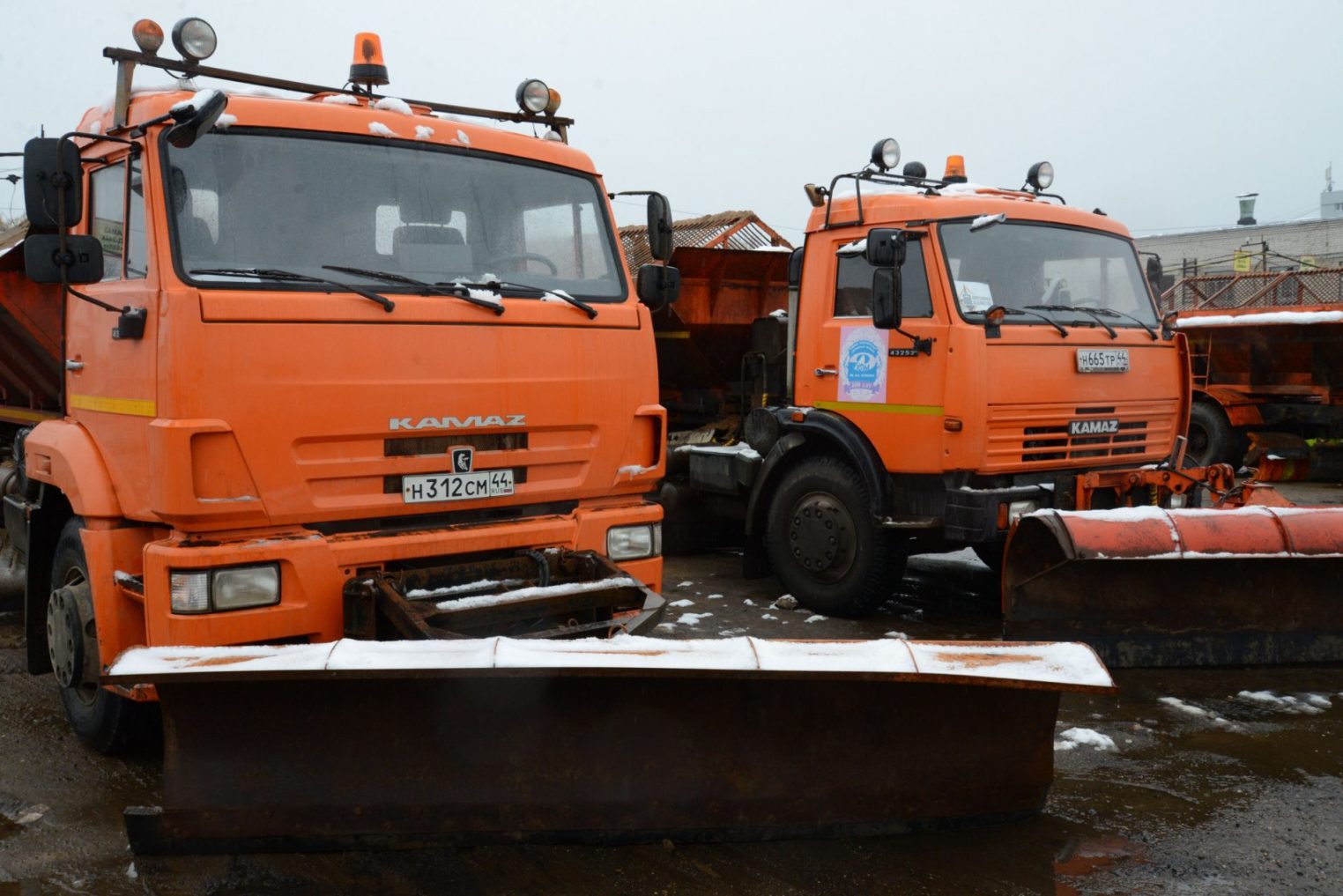Заморозки привели дорожные службы региона к режиму повышенной готовности