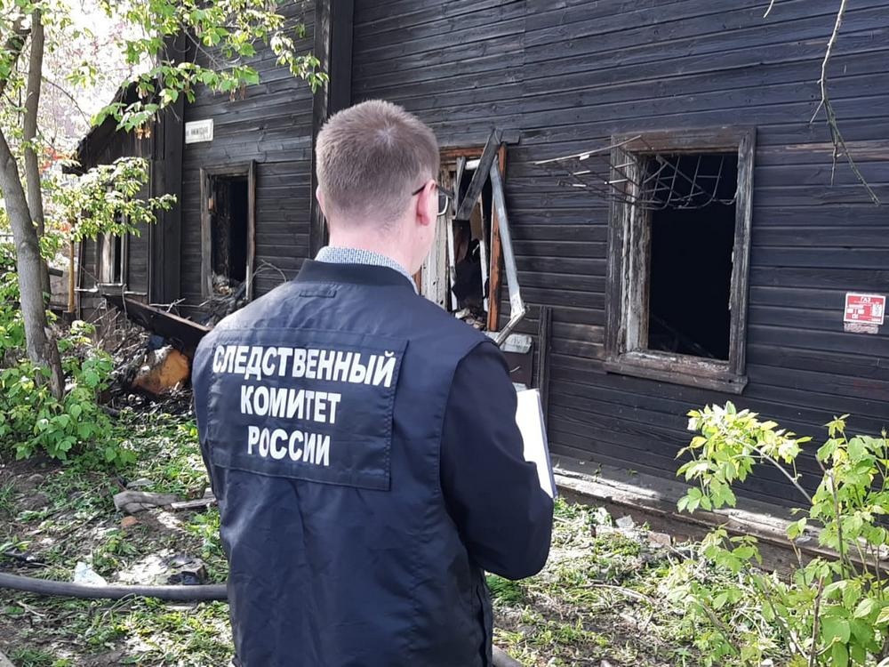 В сгоревшем доме в Костроме погиб человек