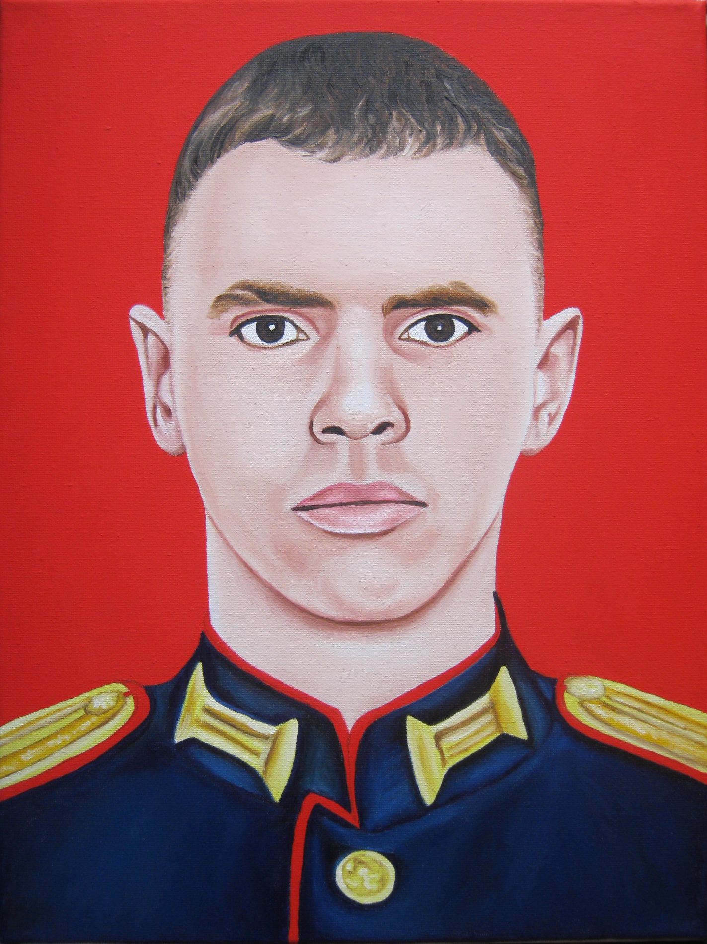 Портрет Героя России из Костромы представлен на воронежской выставке