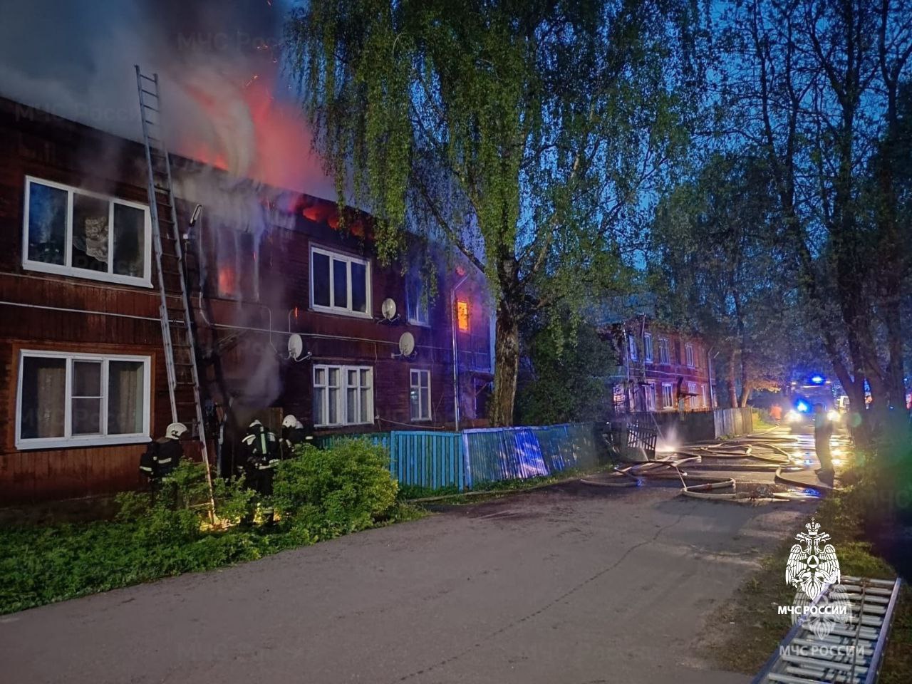 Ночной пожар в Костроме унес три жизни