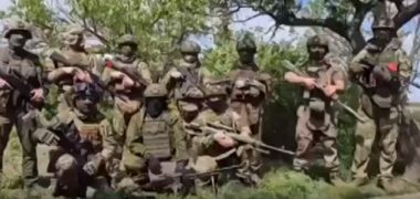 Костромские десантники поздравили земляков с Днем Победы из зоны СВО