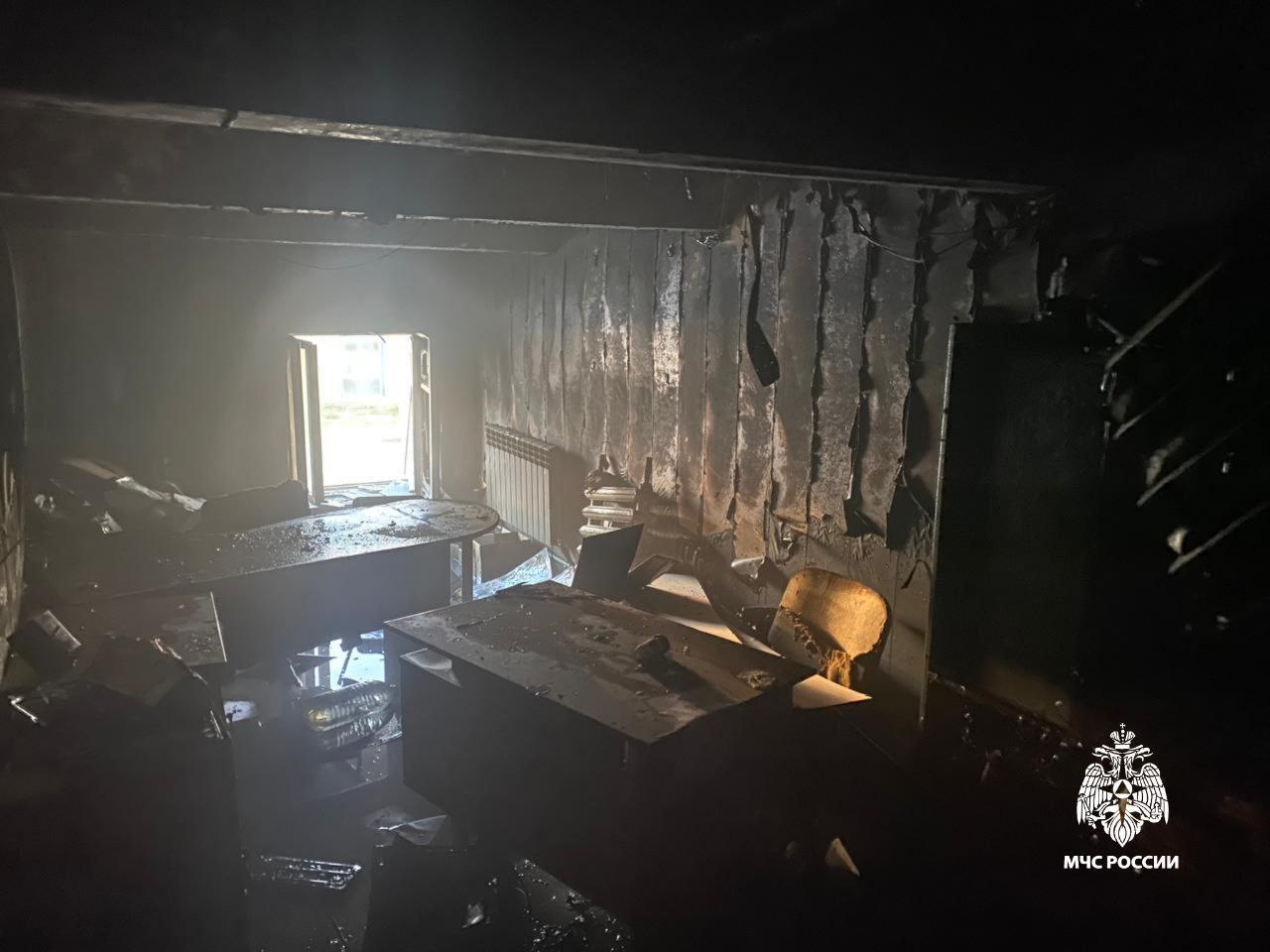 При пожаре на улице Щербины в Костроме пострадал 56-летний мужчина