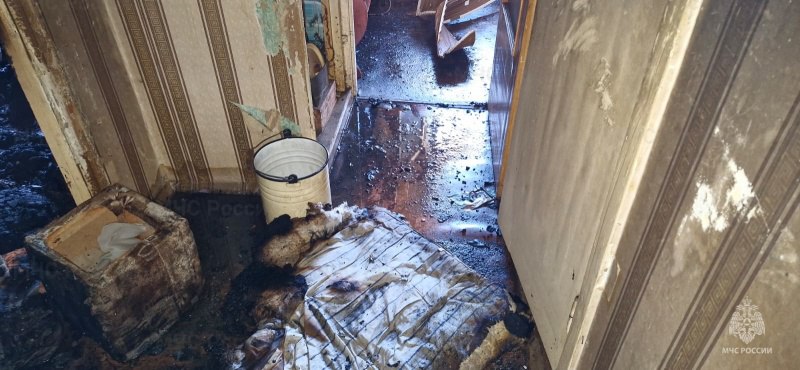 При пожаре в многоквартирном доме в Костроме погиб мужчина
