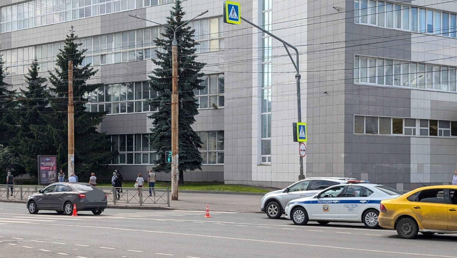 Ребенка сбили прямо на "зебре" в центре Костромы