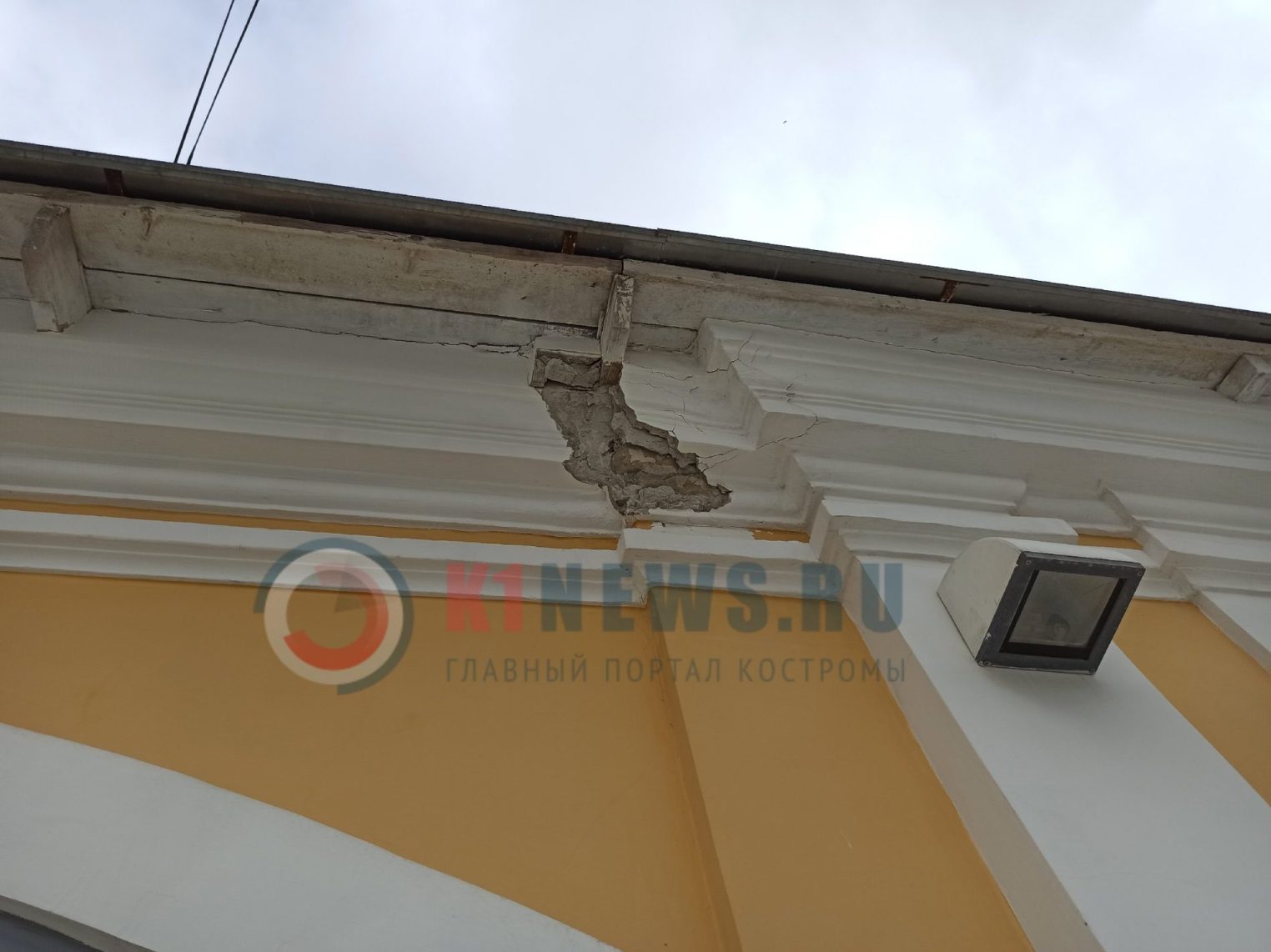 Плохой ремонт Пожарной каланчи оказался лишь домыслами костромичей