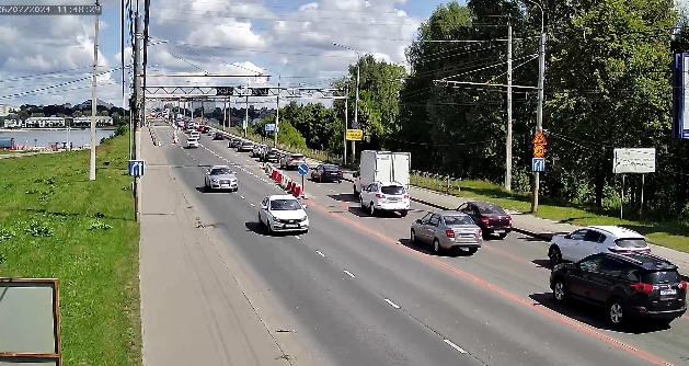 За работами на мосту через Волгу теперь можно следить с телефона