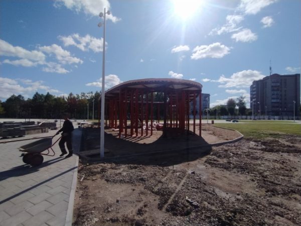 100 миллионов потратили на благоустройство площади в костромском райцентре