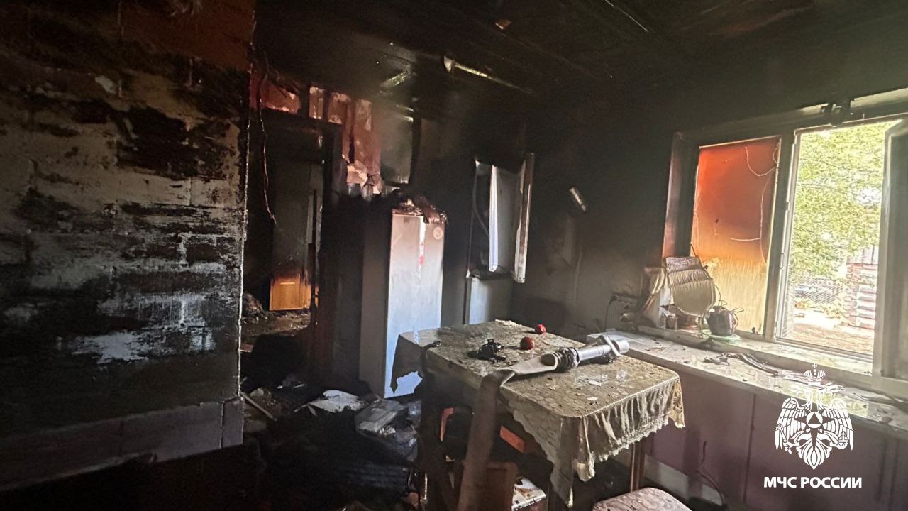Холодильник устроил пожар в костромском селе