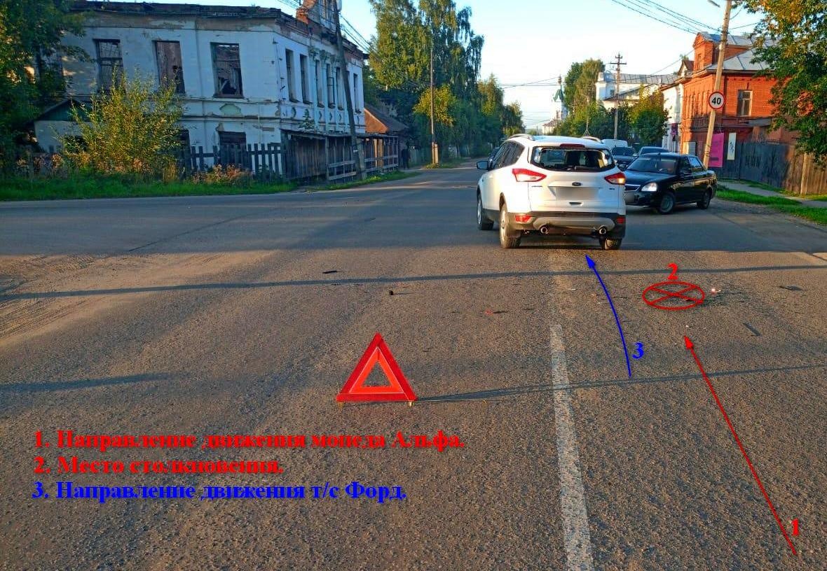 Двое подростков оказались под колесами кроссовера в костромском райцентре