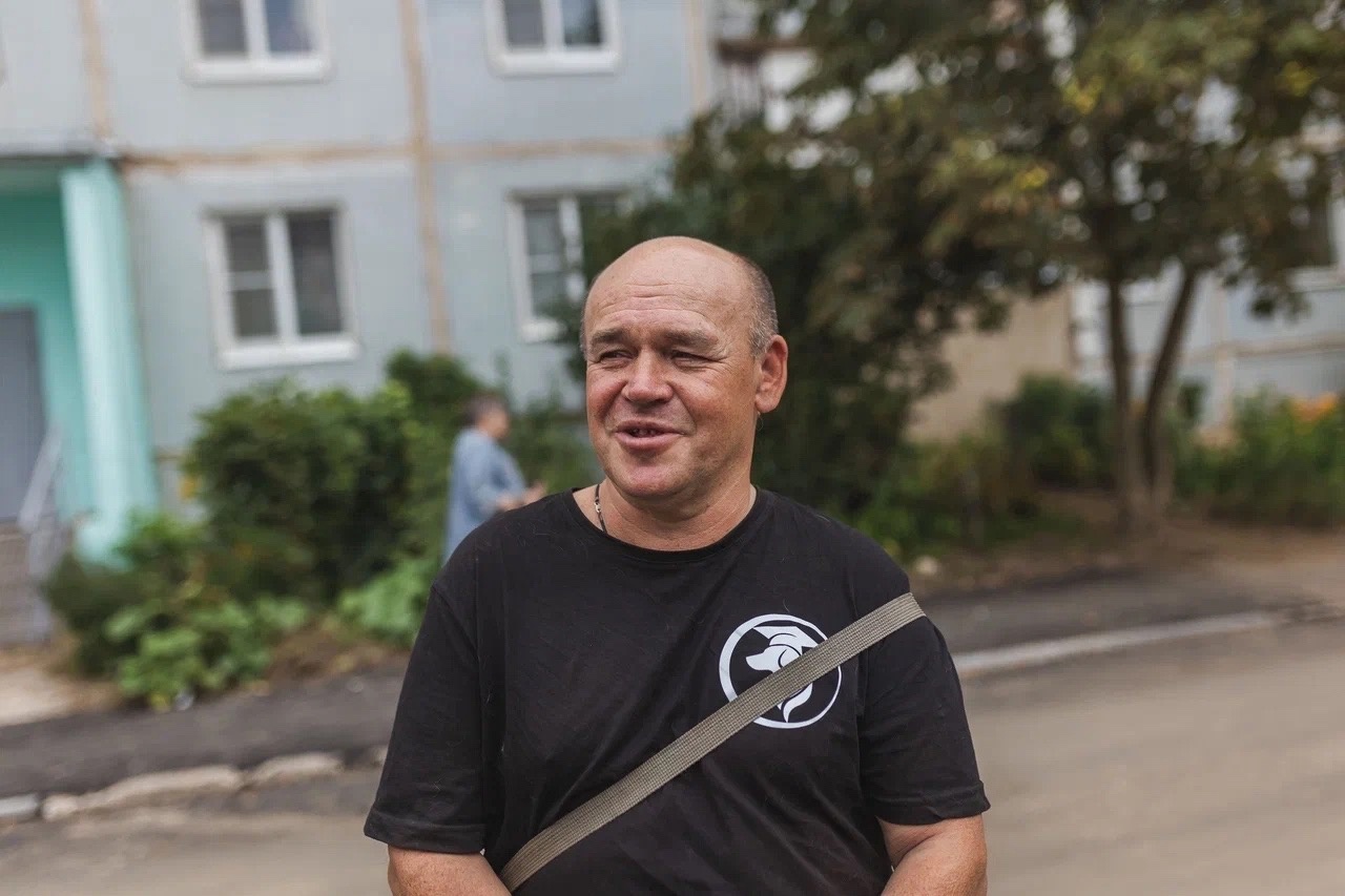 Собаки костромича ставят на ноги больных детей