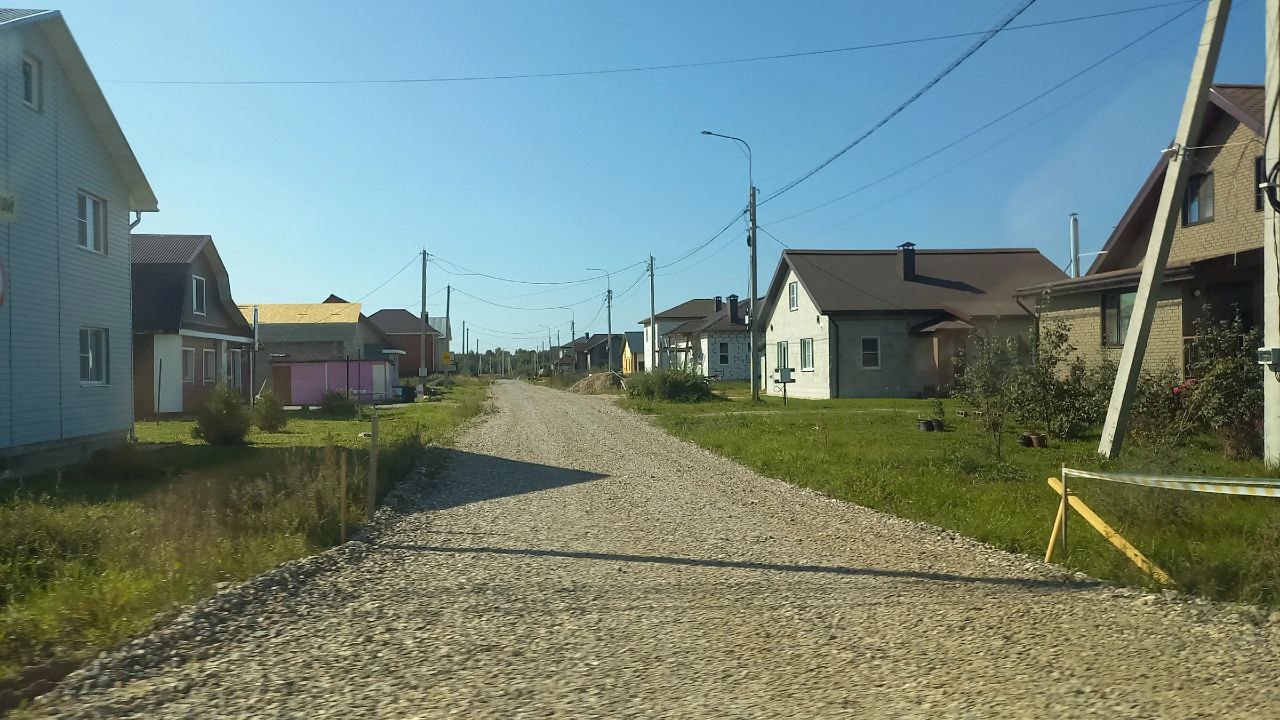 В поселке Первом обустраивают проезды к домам