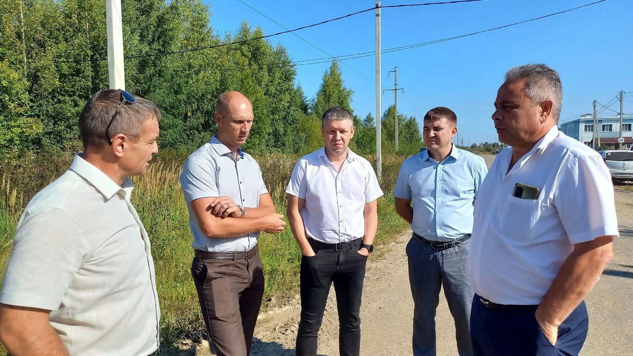 В поселке Первом обустраивают проезды к домам