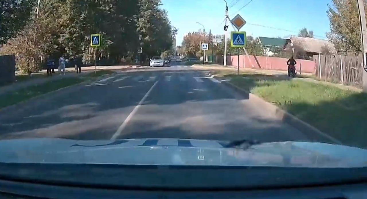 Пьяный гонщик на скутере устроил экшн на улицах Костромы