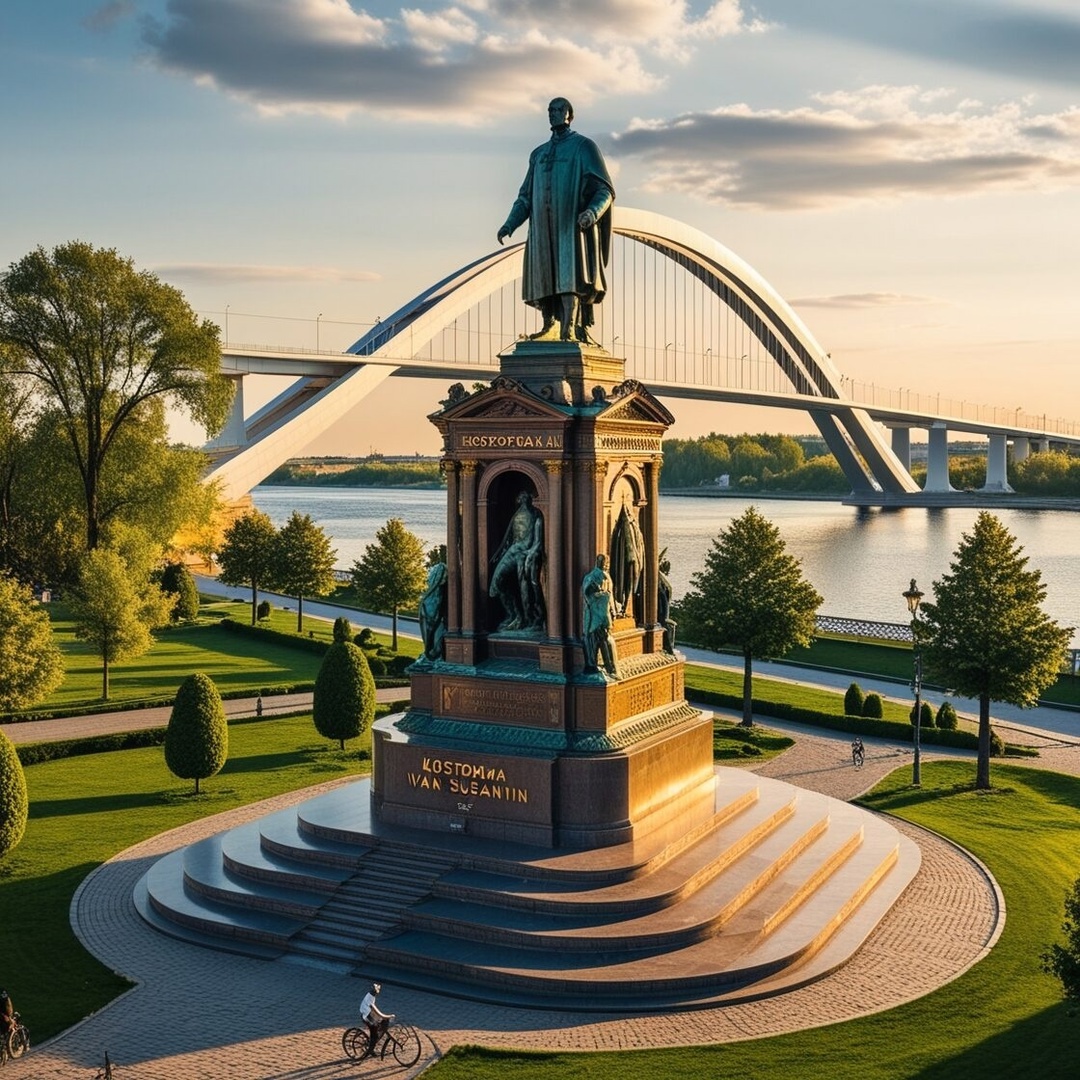Нейросеть показала, где появится новый мост в Костроме