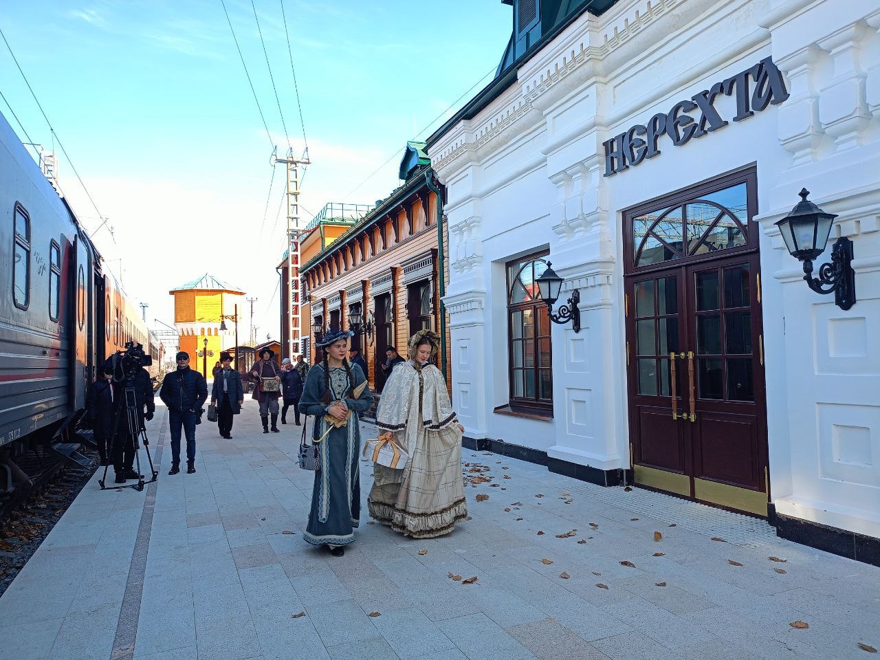 Ретро-вокзал открылся под Костромой